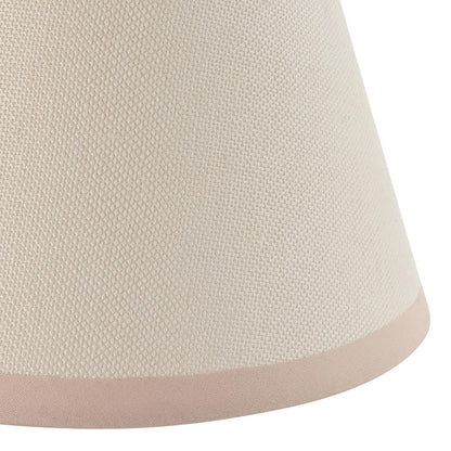 Wood T Bar And Ivy 16cm Vintage White Shade Wall Light In Brushed Aged Brass