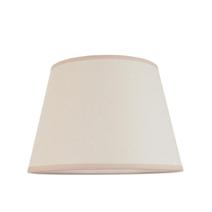 Carnaby And Ivy 35cm Vintage White Shade Floor Lamp With Satin Marlin Blue Base