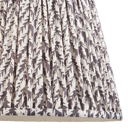 Higgledy And Leaf 35cm Pearl Grey Shade Floor Lamp With High Gloss Cotswold Green Base