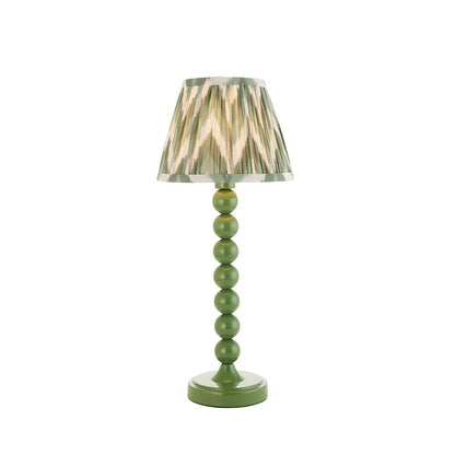Higgledy And Zigzag 20cm Cotswold Green Shade Table Lamp With Gloss Cotswold Green Base