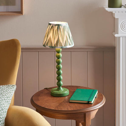 Higgledy And Zigzag 20cm Cotswold Green Shade Table Lamp With Gloss Cotswold Green Base