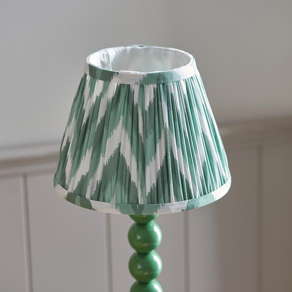 Higgledy And Zigzag 20cm Cotswold Green Shade Table Lamp With Gloss Cotswold Green Base