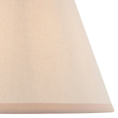 Bobble And Ivy 25cm Vintage White Fabric Shade Table Lamp In Olive Green Bobble Ceramic Base
