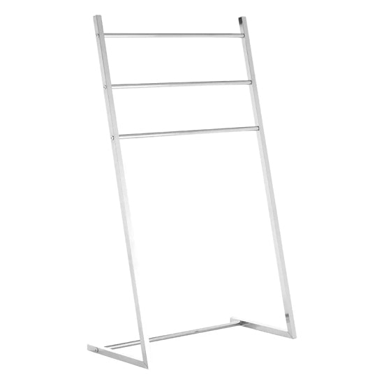 Abilene Metal 3 Arm Towel Stand In Chrome