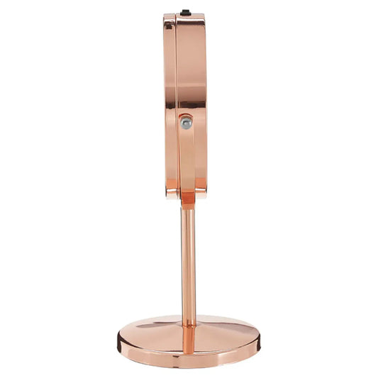 Clara Dressing Mirror In Rose Gold Plated Frame With LED