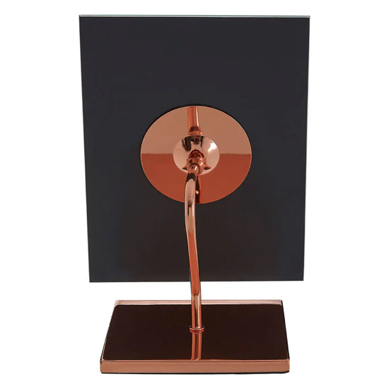 Clara Dressing Mirror In Rose Gold Plated Frame