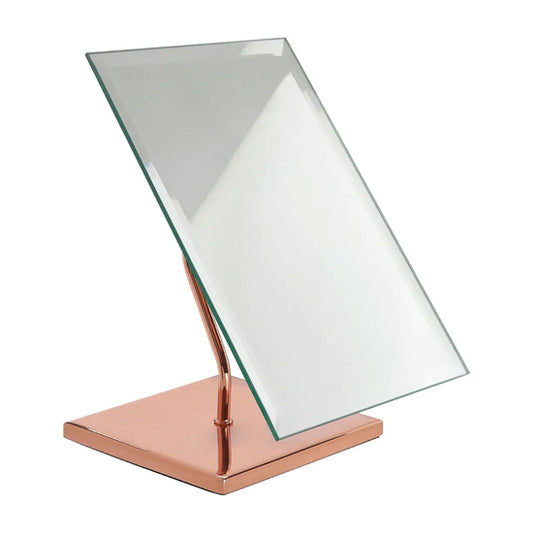 Clara Dressing Mirror In Rose Gold Plated Frame