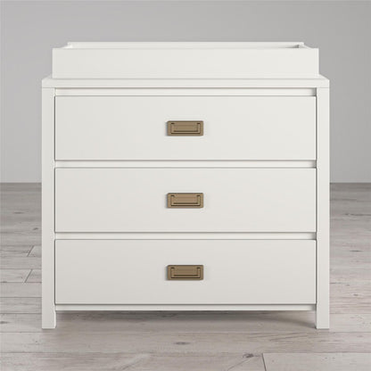 Haven Wooden Chest Of 3 Drawers In White