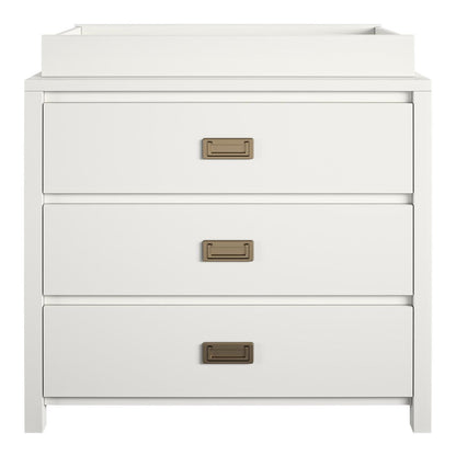 Haven Wooden Chest Of 3 Drawers In White