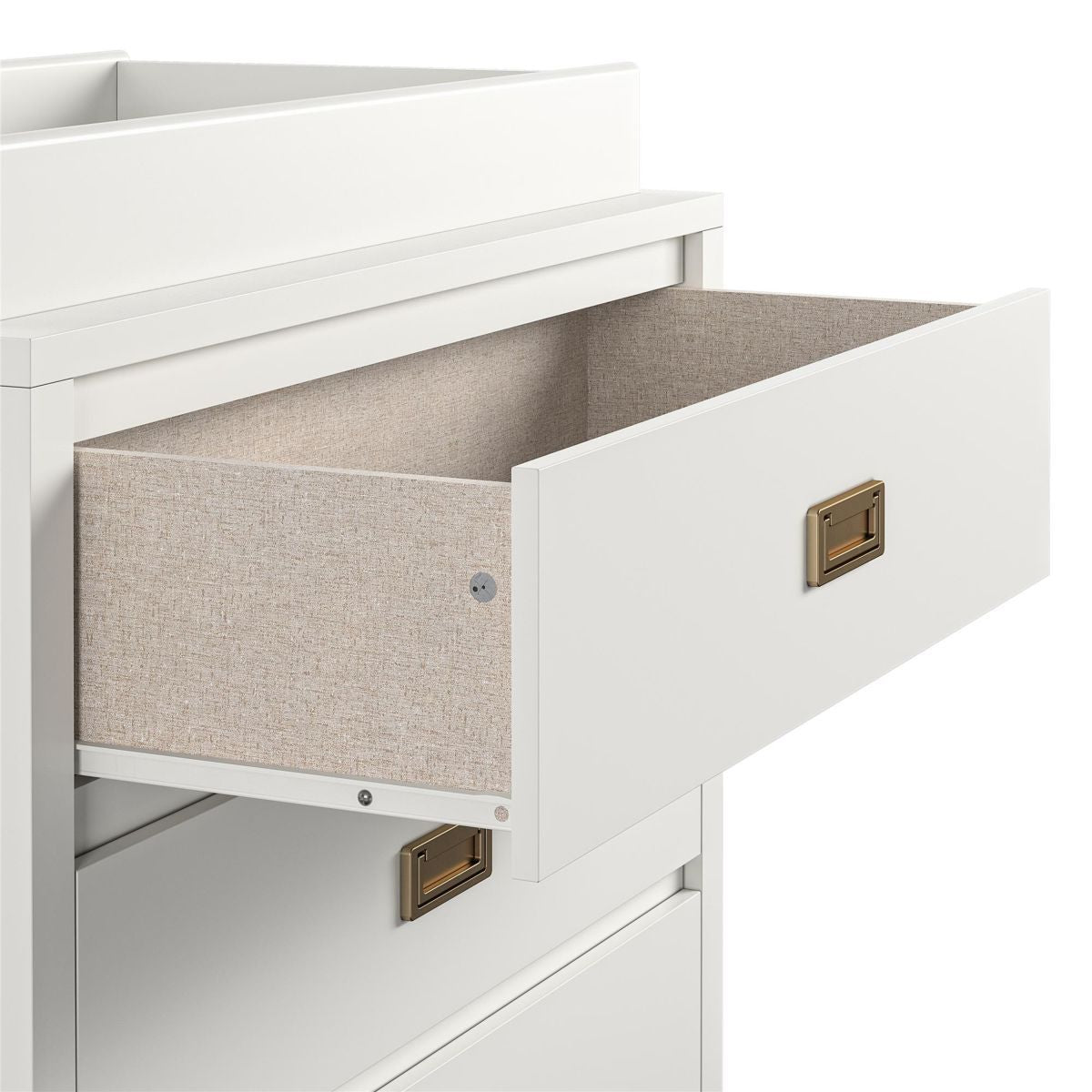 Haven Wooden Chest Of 3 Drawers In White