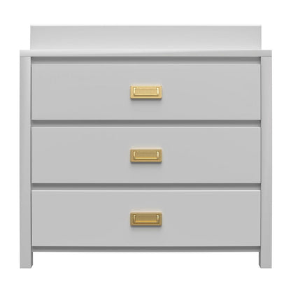 Haven Wooden Chest Of 3 Drawers In Grey