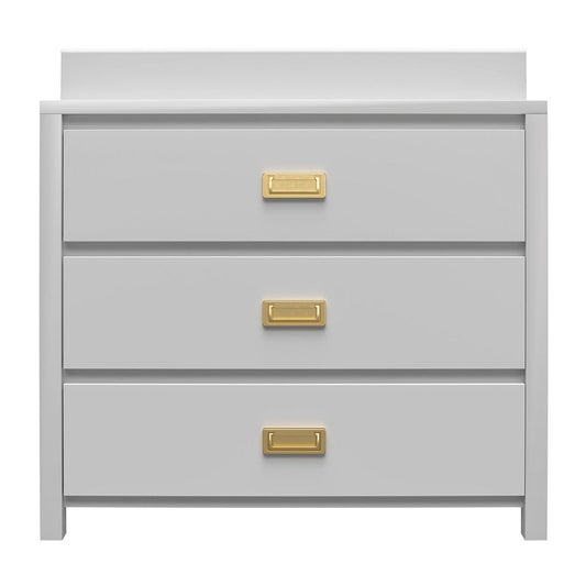 Haven Wooden Chest Of 3 Drawers In Grey
