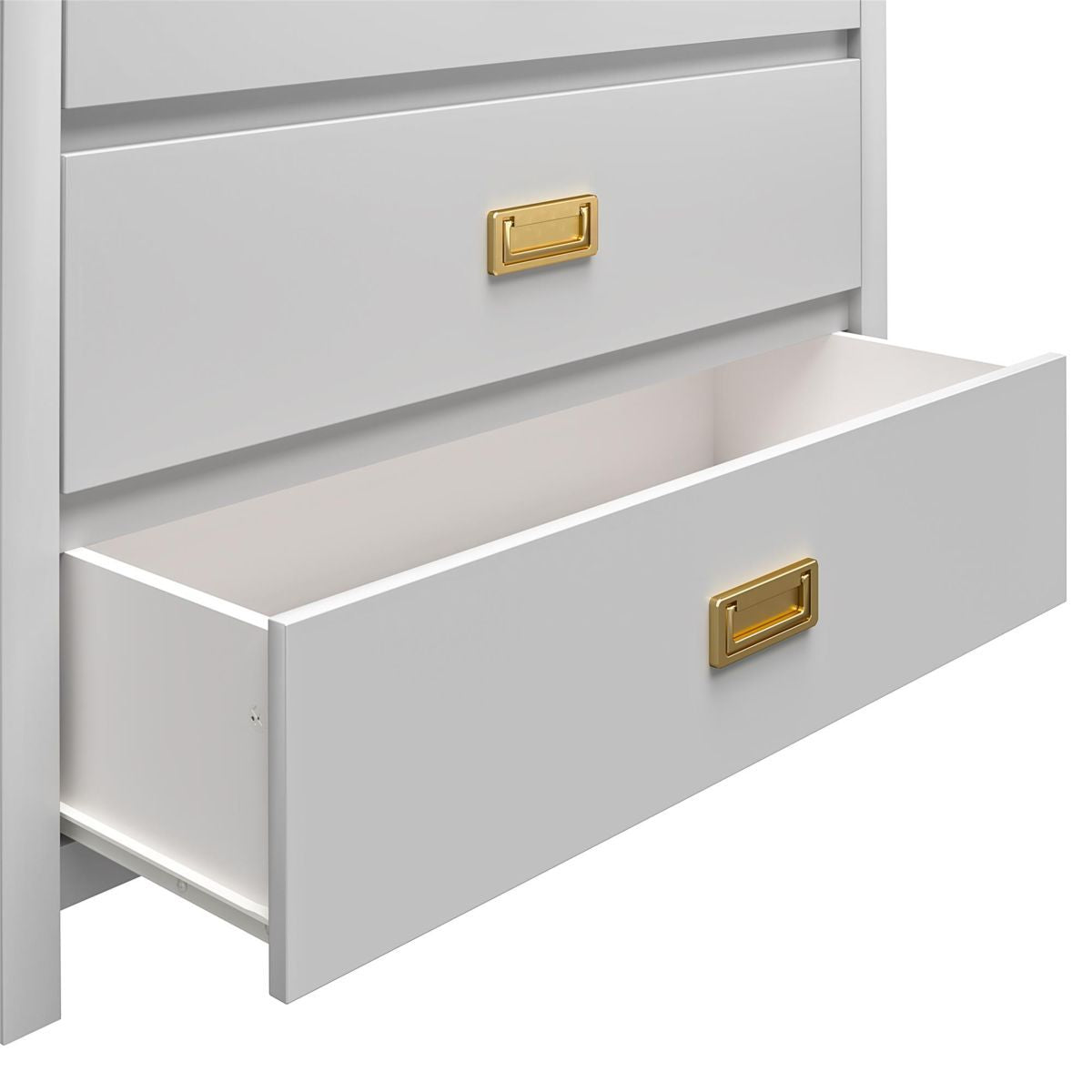Haven Wooden Chest Of 3 Drawers In Grey