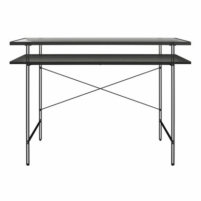 Wainwright Wooden Laptop Desk In Black Oak