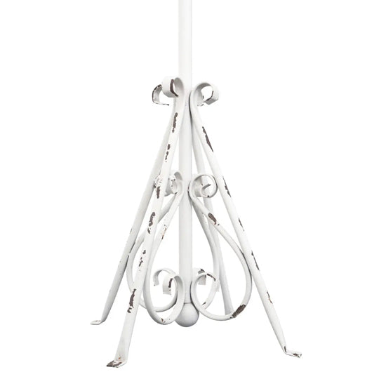 Colombo Metal New York Loft Coat Stand With Straight Rods In White