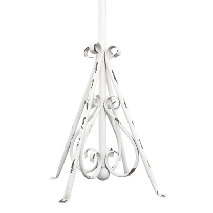 Colombo Metal New York Loft Coat Stand With Straight Rods In White