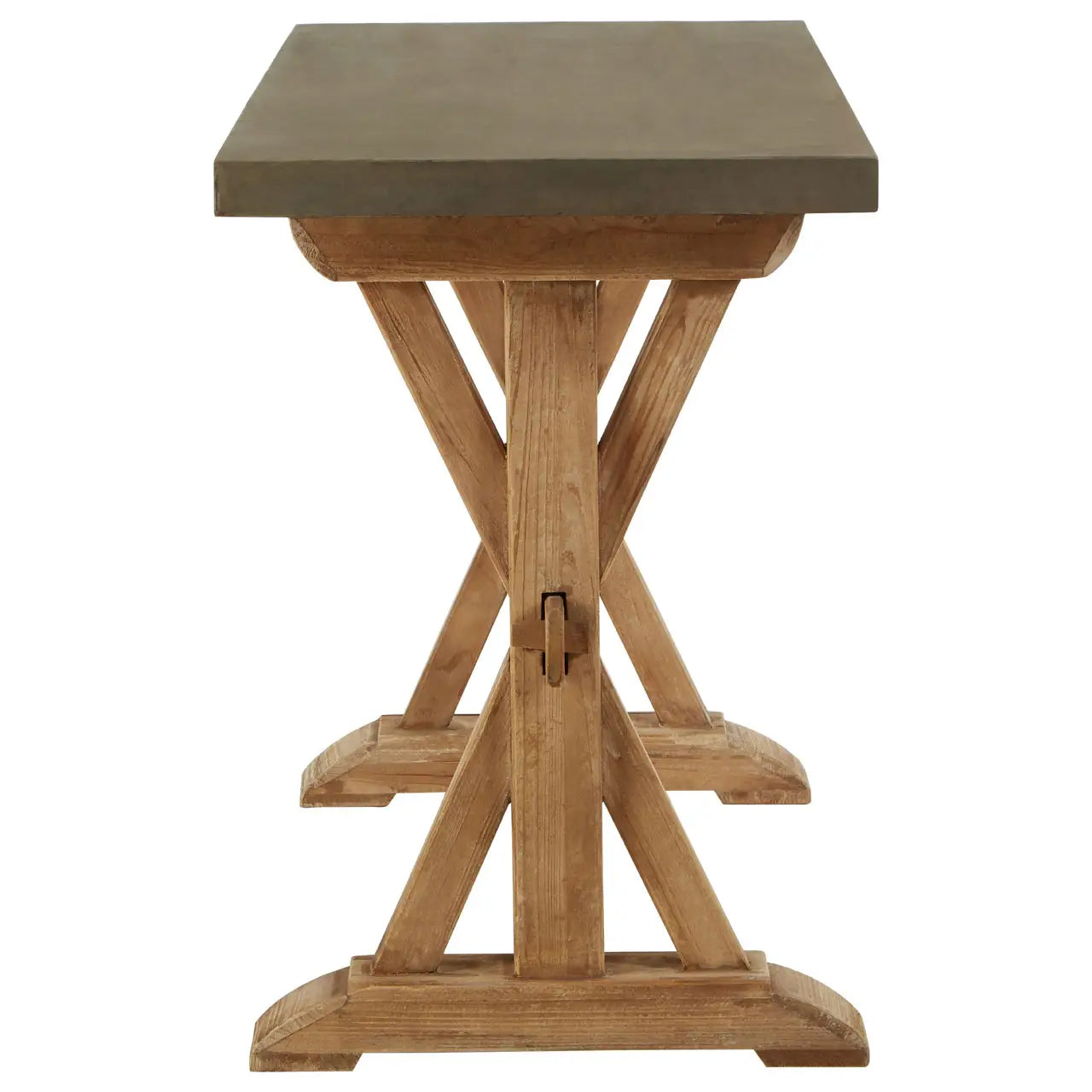 Pompeii Wooden Console Table In Natural