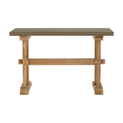 Pompeii Wooden Console Table In Natural