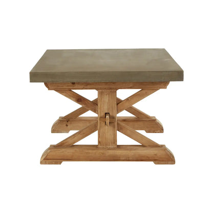 Pompeii Wooden Coffee Table In Natural