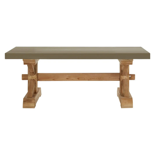 Pompeii Wooden Coffee Table In Natural