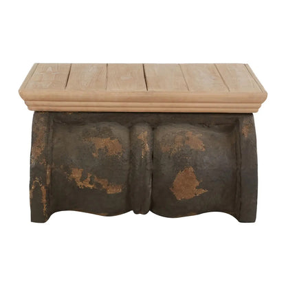 Pompeii Wooden Coffee Table In Ornate
