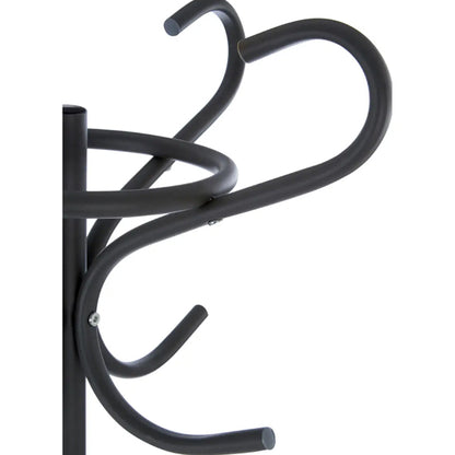 Flores Metal Floorstanding Coat Stand In Matte Grey