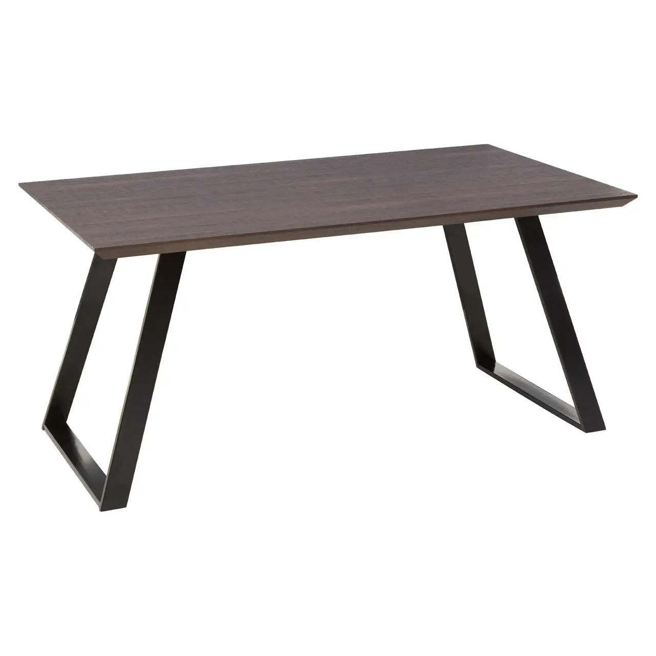 Westford Wooden Dining Table In Wood-Effect With 6 Grey Chairs