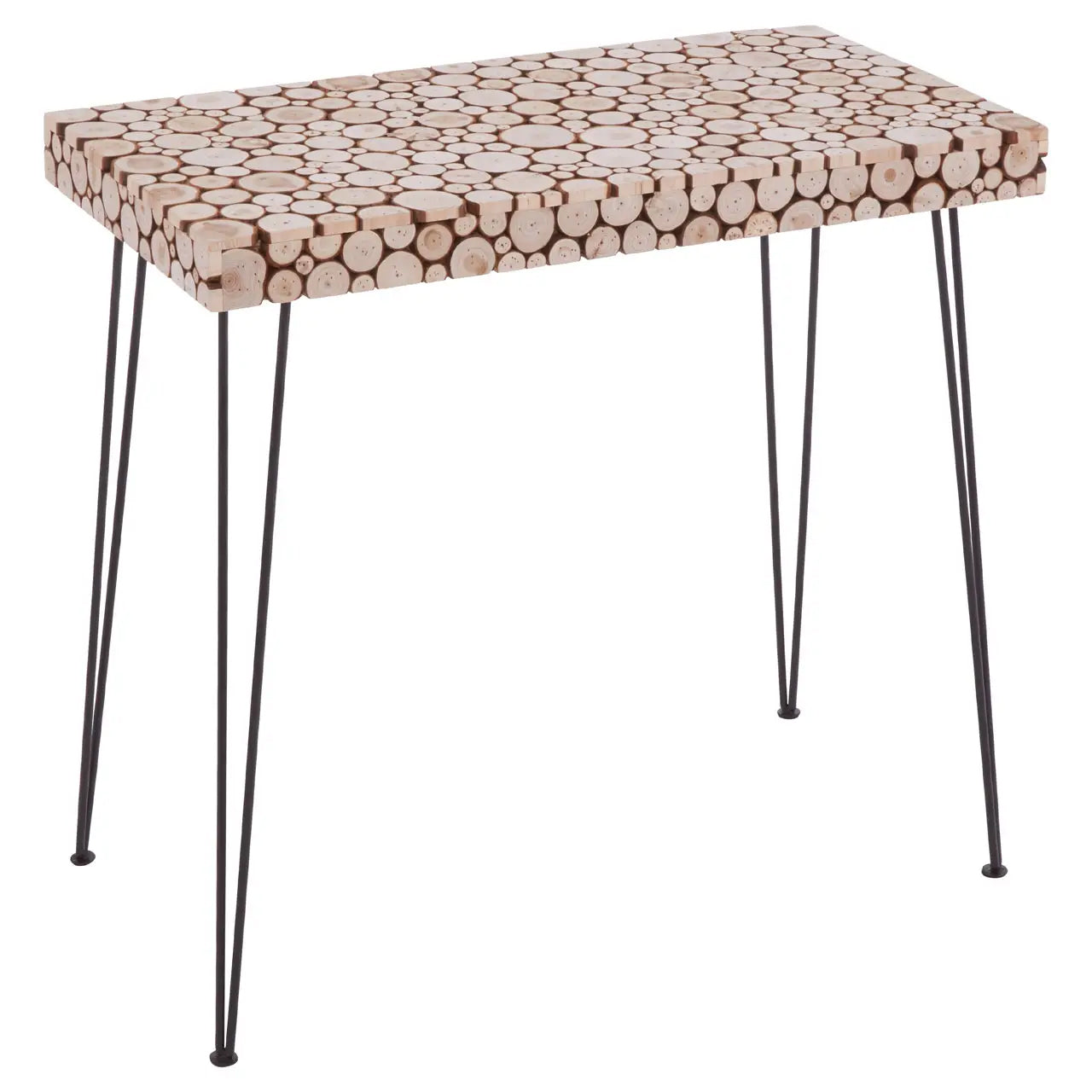 Lacuna Fir Wood Console Table In Natural