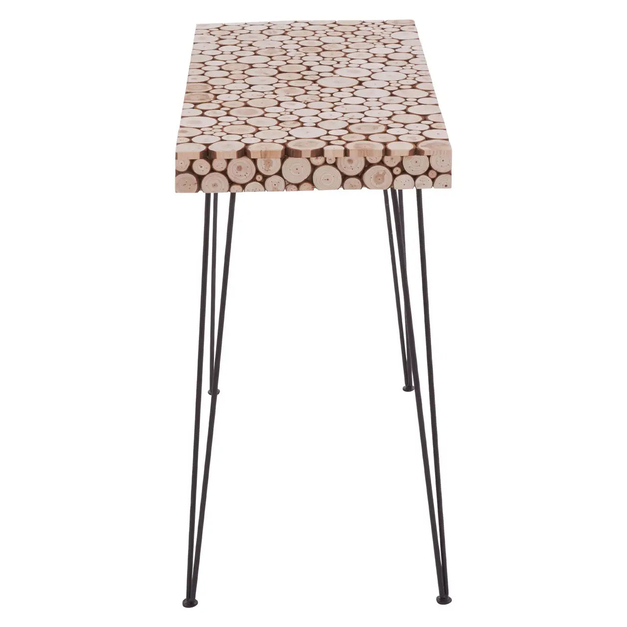 Lacuna Fir Wood Console Table In Natural