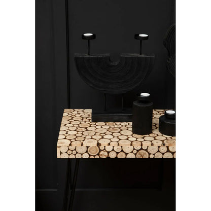 Lacuna Fir Wood Console Table In Natural