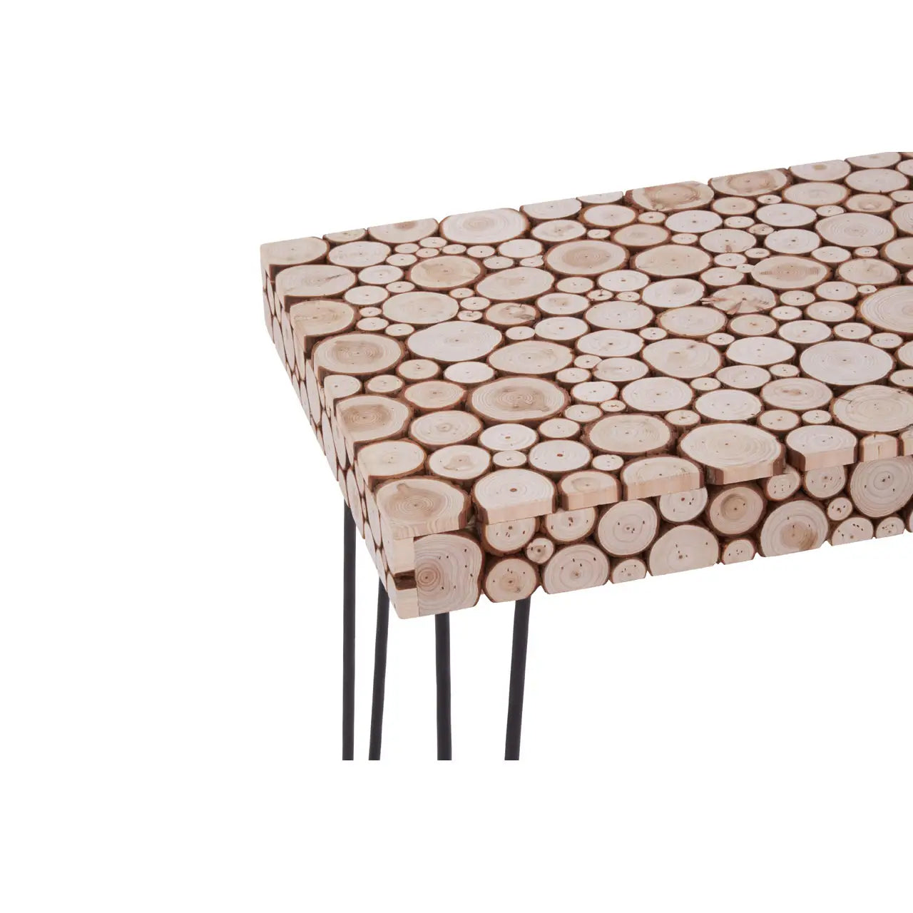 Lacuna Fir Wood Console Table In Natural