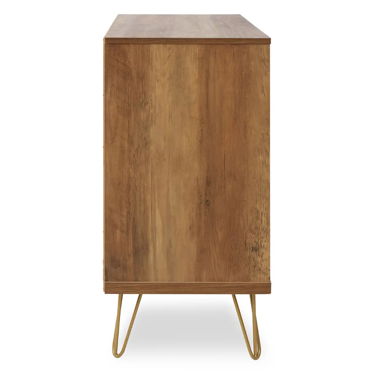 Flori Wooden Sideboard With 2 Doors In Brown