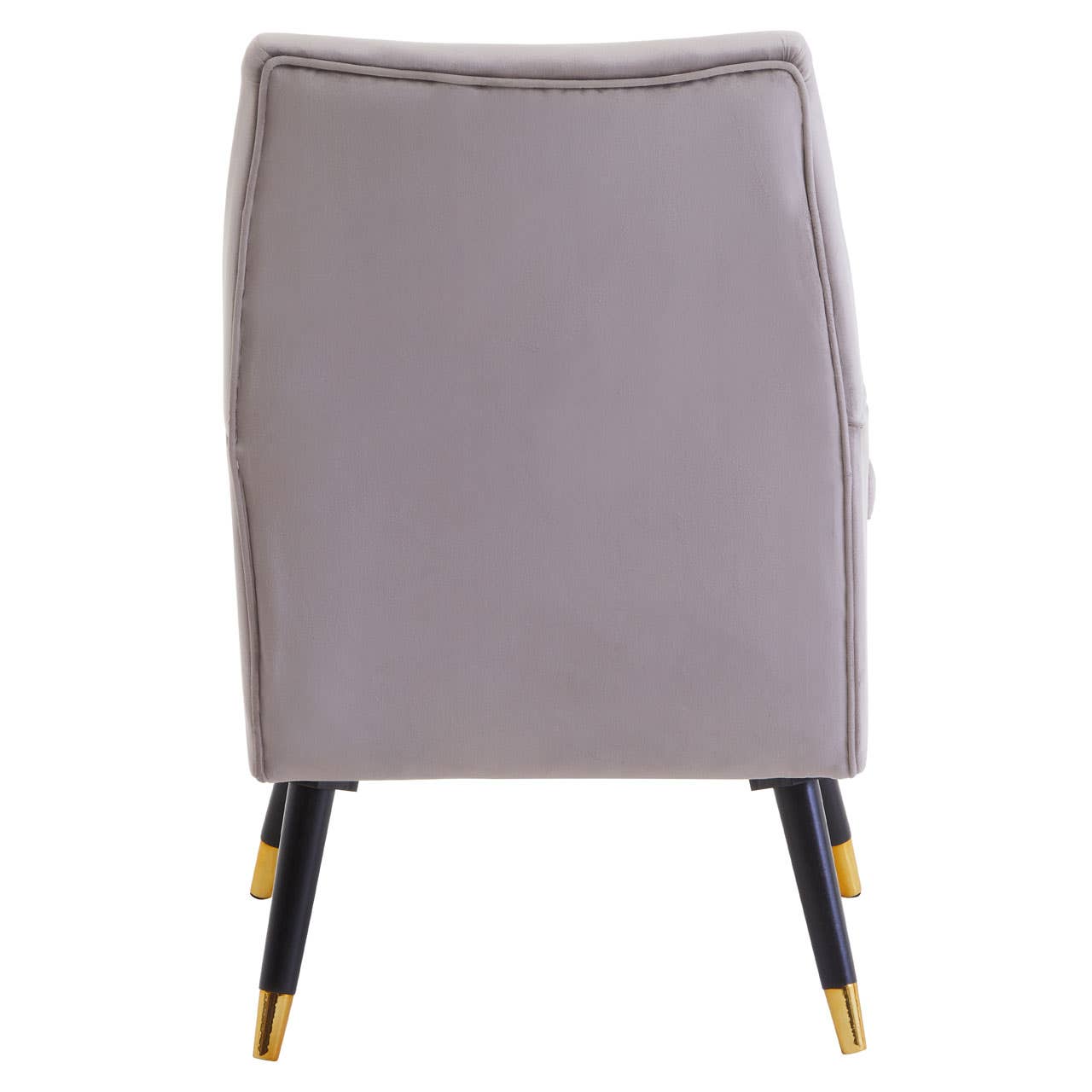 Loretta Velvet Armchair In Mink