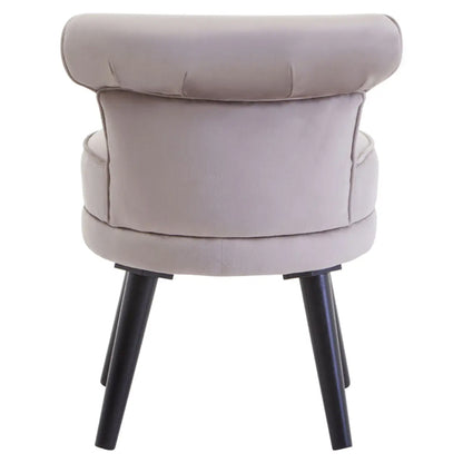 Loretta Velvet Kids Bedroom Chair In Mink