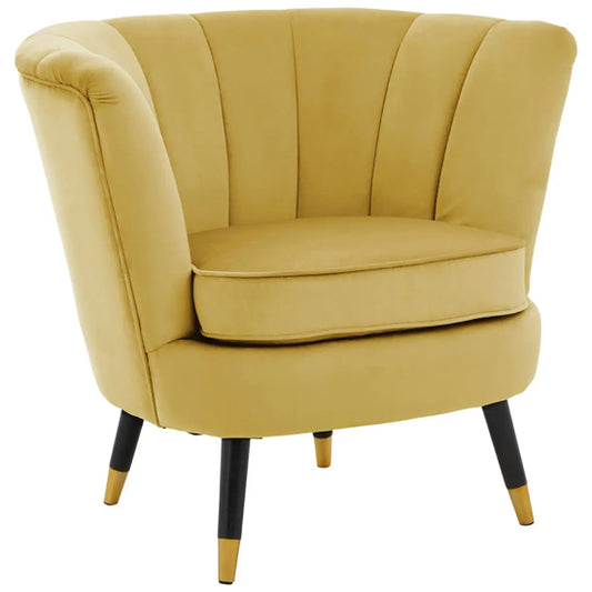 Loretta Velvet Bedroom Chair In Pistachio