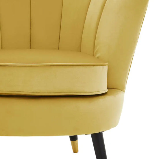 Loretta Velvet Bedroom Chair In Pistachio