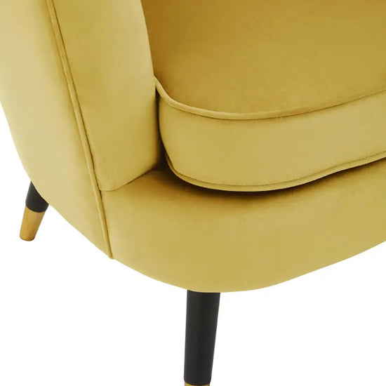 Loretta Velvet Bedroom Chair In Pistachio