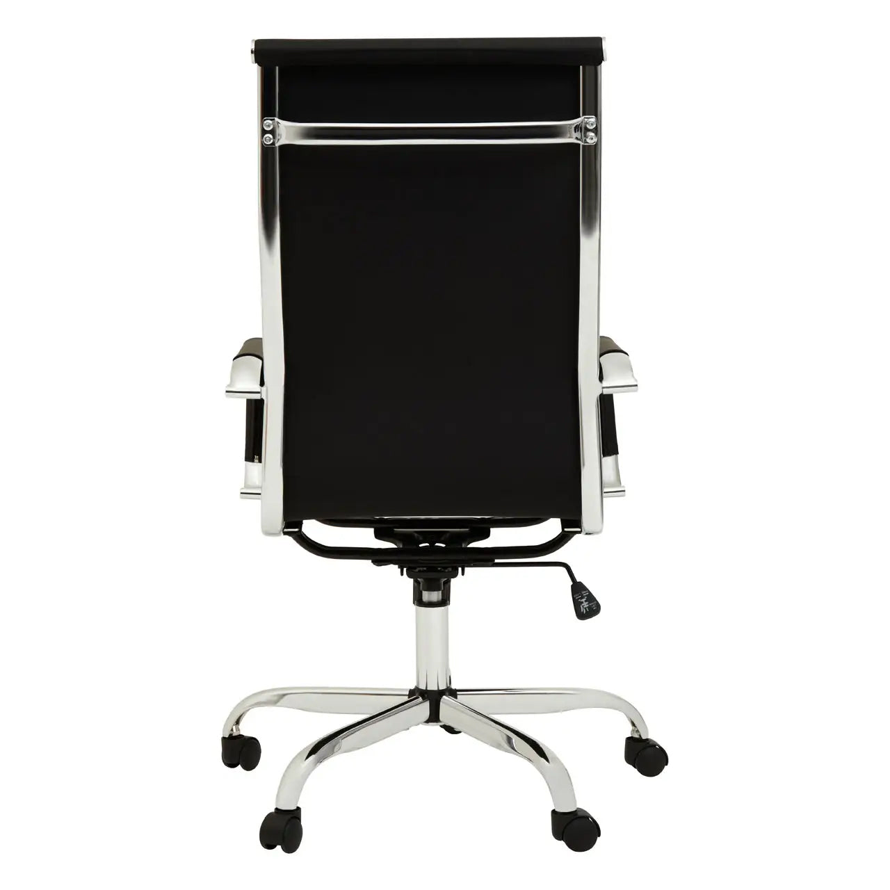 Brent High Back Faux Leather Home And Office Chair In Black