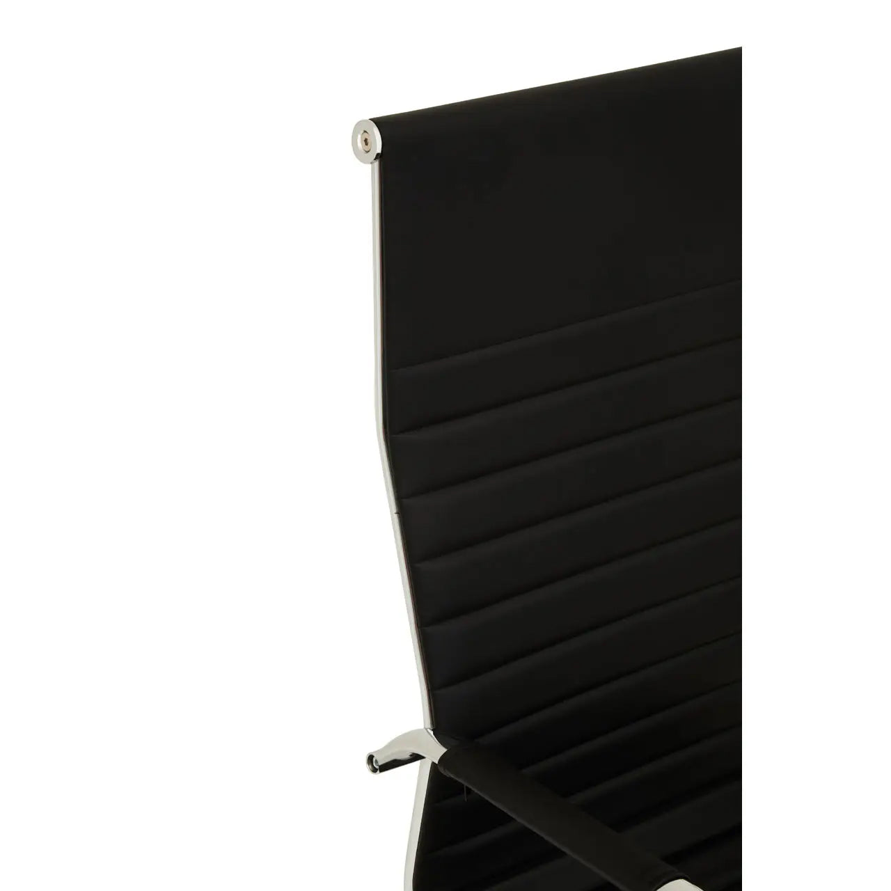 Brent High Back Faux Leather Home And Office Chair In Black