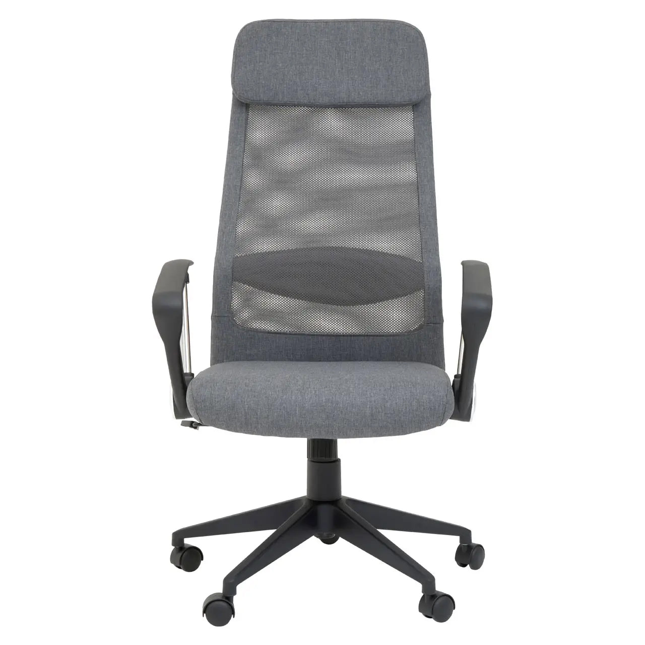 Brent Mesh And Fabric Home And Office Chair In Grey