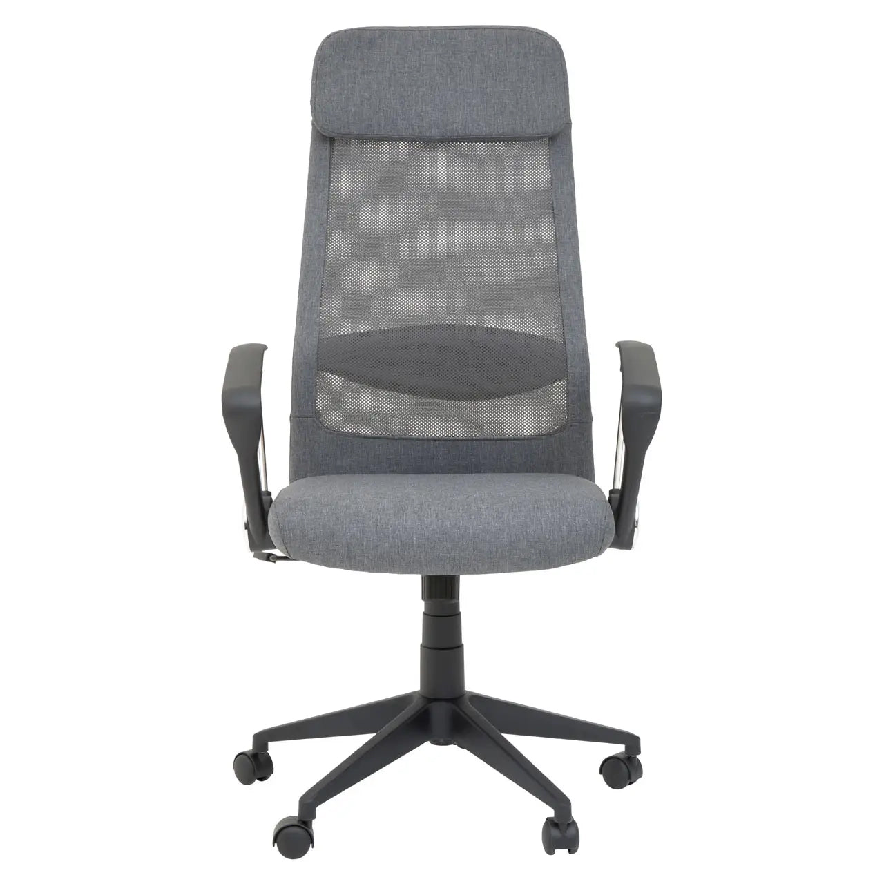 Brent Mesh And Fabric Home And Office Chair In Grey