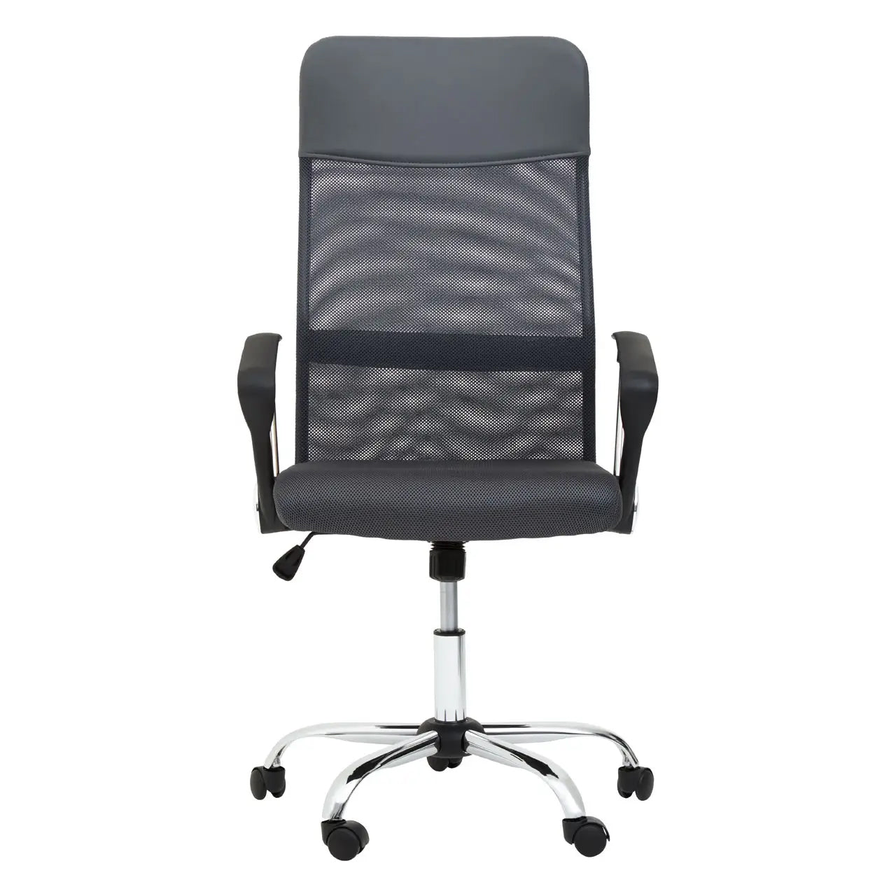 Brent Mesh Home And Office Chair In Grey
