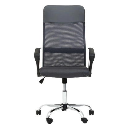 Brent Mesh Home And Office Chair In Grey