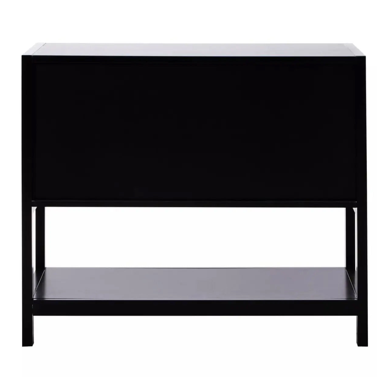 Sherman Wooden Sideboard With 2 Doors In Black