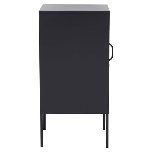 Academy Small Metal Locker With 1 Door In Black