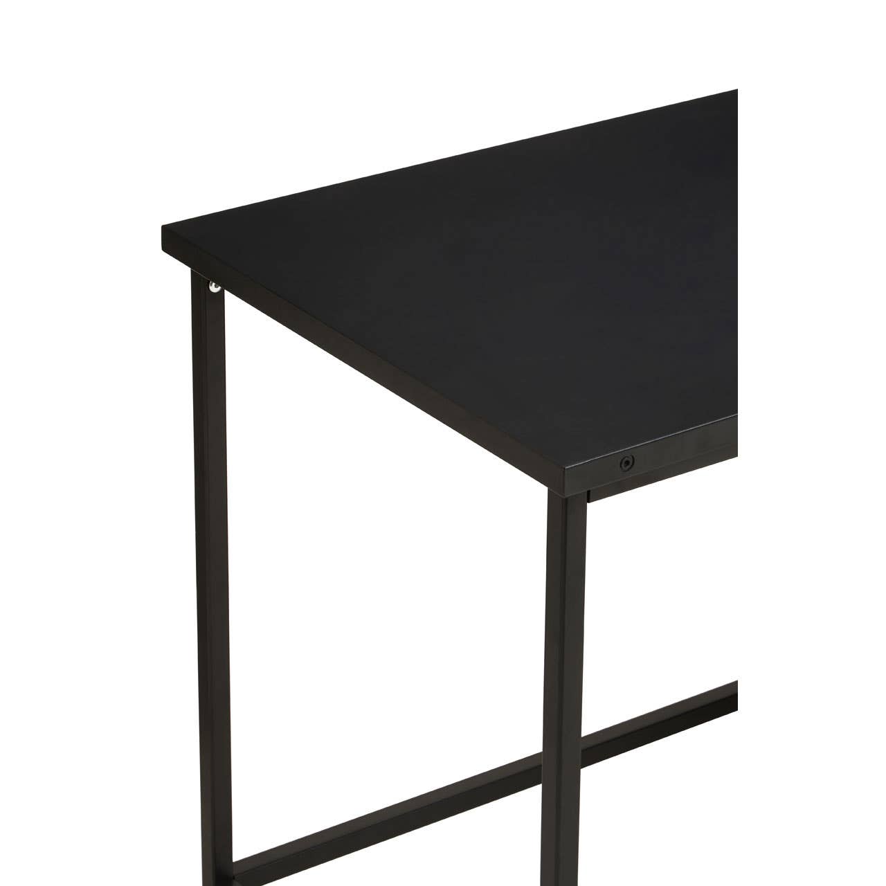 Academy Metal Desk With 3 Drawers In Black