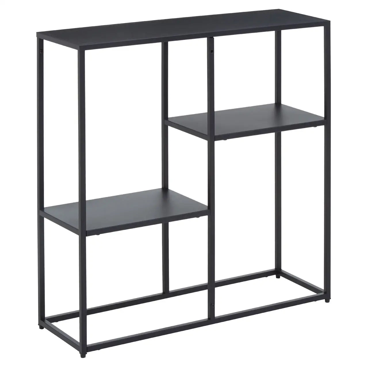 Acero Metal Multi Shelving Unit In Black