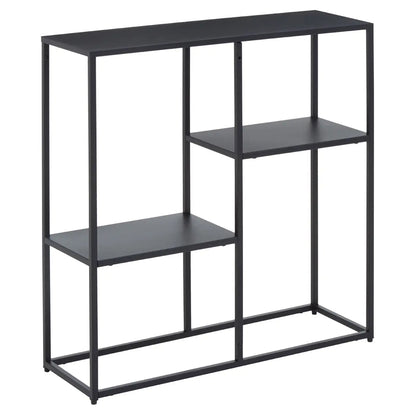 Acero Metal Multi Shelving Unit In Black