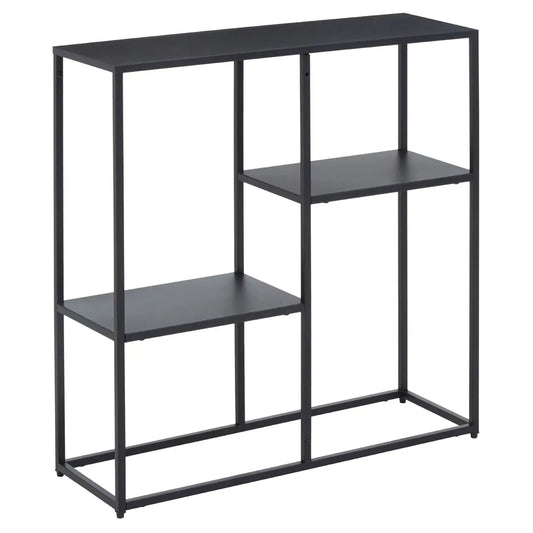 Acero Metal Multi Shelving Unit In Black
