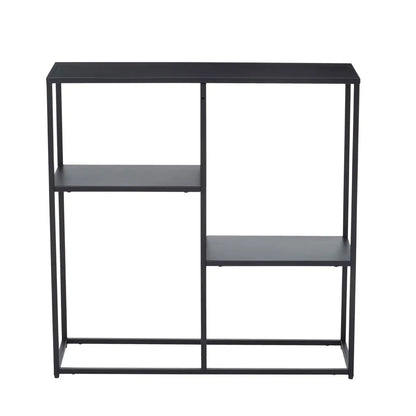 Acero Metal Multi Shelving Unit In Black